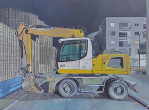 The Sleeping Backhoe