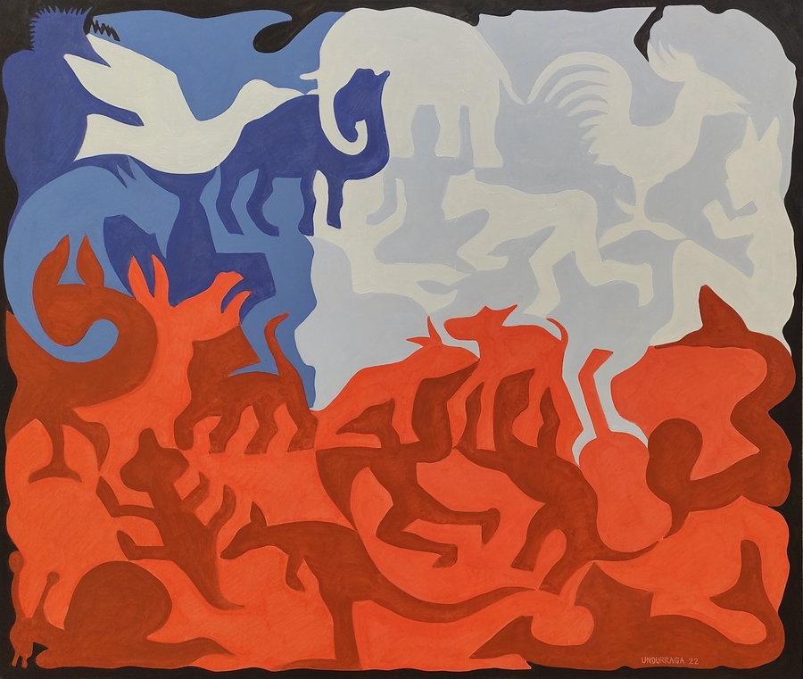Gregorio Undurraga - Escher Mosaic (2022)
