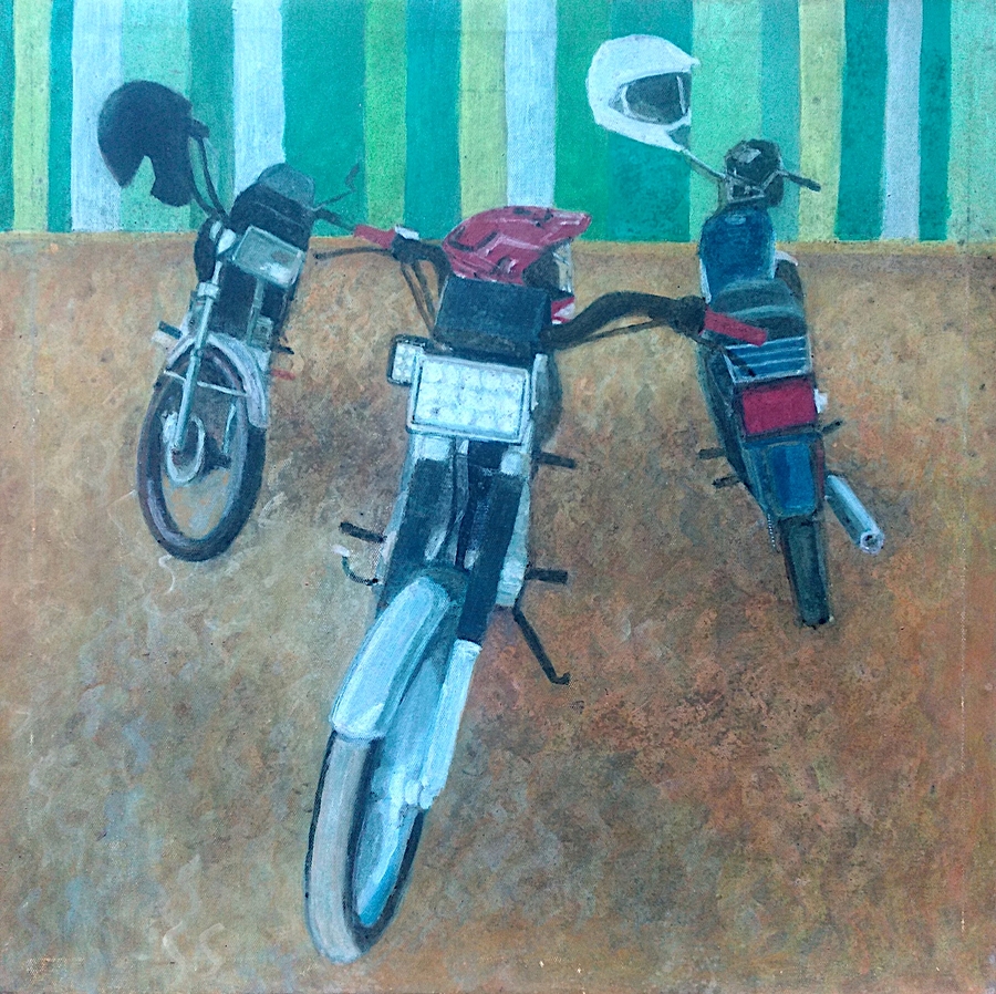 Gregorio Undurraga - Three Motorcycles (2020)