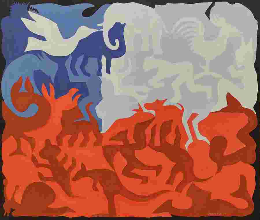 Gregorio Undurraga - Escher Mosaic (2022)