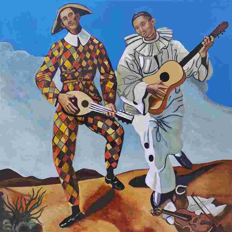 Gregorio Undurraga - Harlequin and Pierrot (2023)