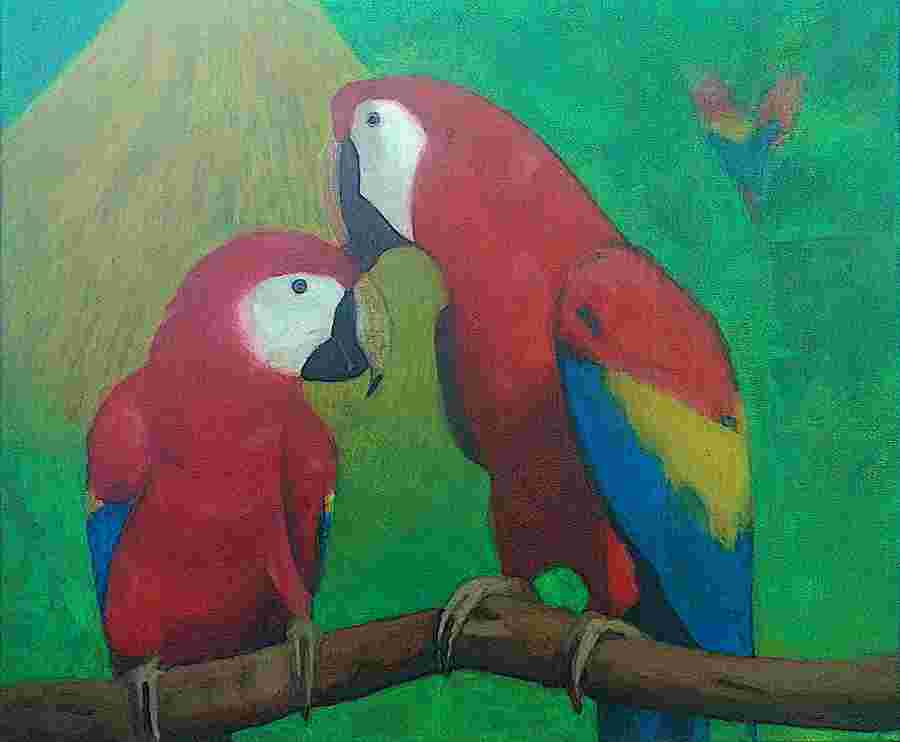 Gregorio Undurraga - Scarlet Macaws (2020)