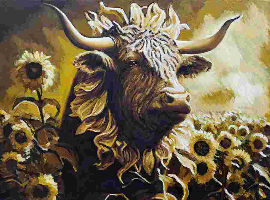 Gregorio Undurraga - Sunflower Bull (2023)
