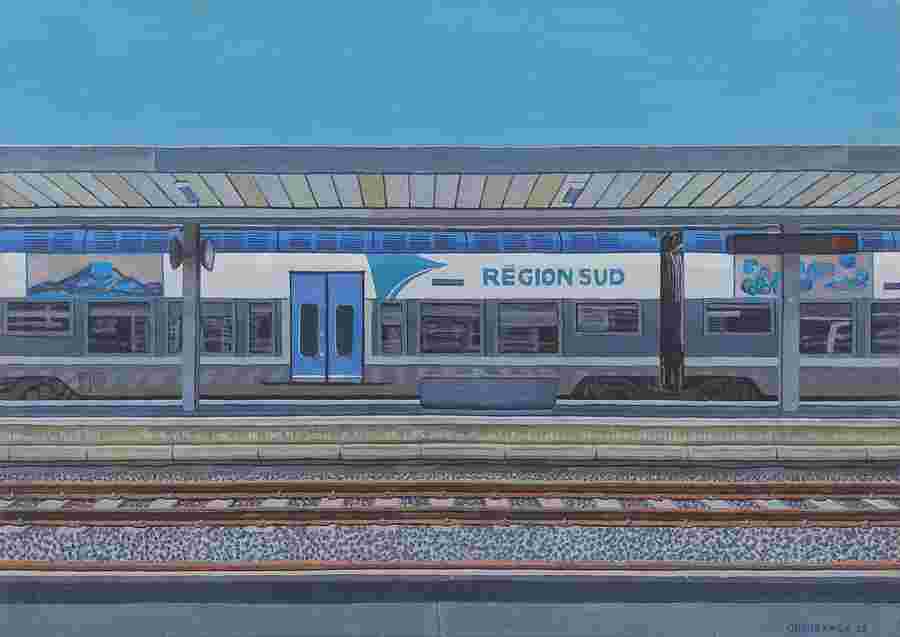 Gregorio Undurraga - The Train Station (2022)