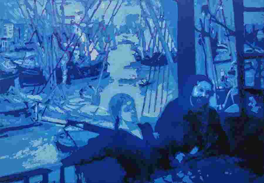 Gregorio Undurraga - Wapping on Thames (Whistler) (2023)